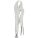LOCKING PLIER, CURVED, LEVER, 1⅞ IN MAX JAW OPENING, 10 IN OVERALL L, 1¼ IN JAW L, 9 TO 11 IN