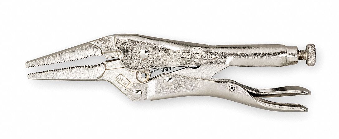 long needle nose locking pliers