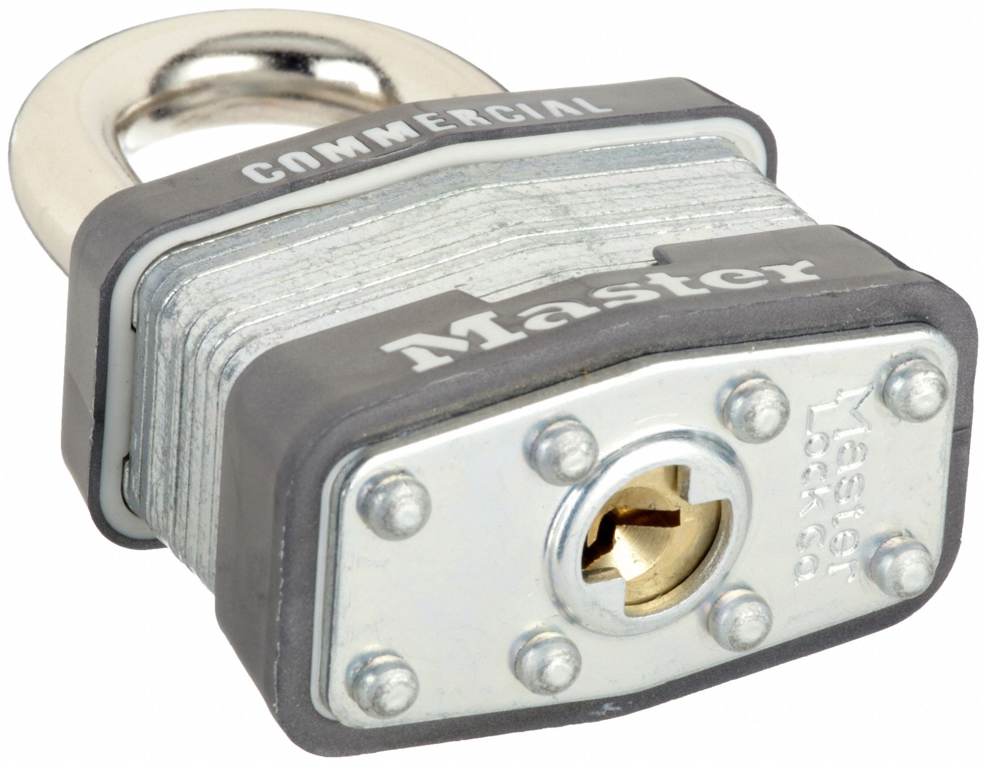 MASTER LOCK Keyed Alike, Padlock, Steel, Shackle Type Standard Shackle