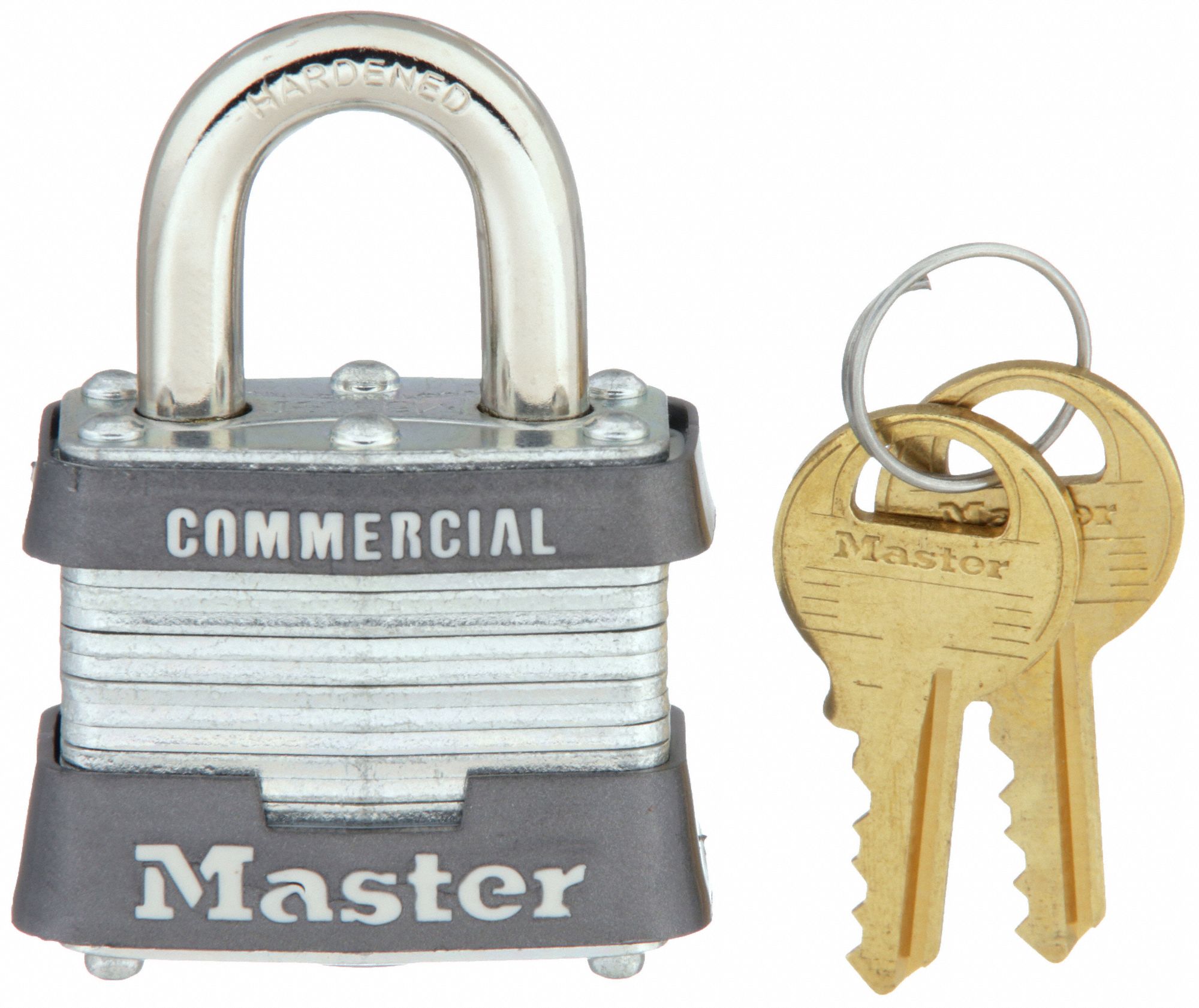 PADLOCK STL 1-1/2IN-4PIN