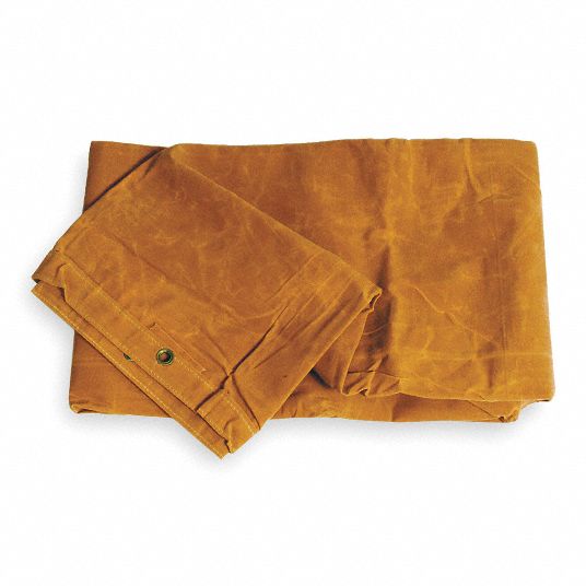 GRAINGER APPROVED Tarp Std Duty, 20 x 20 ft Cut Size, 19 ft 6 in x 19 ft 6 in Finished Size, 20