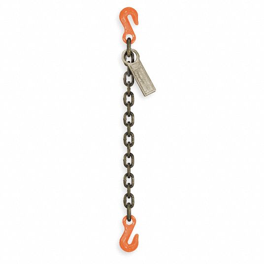 CM Grab Hook Each End Chain Sling, Grade 80 Herc Alloy 800 , Number of