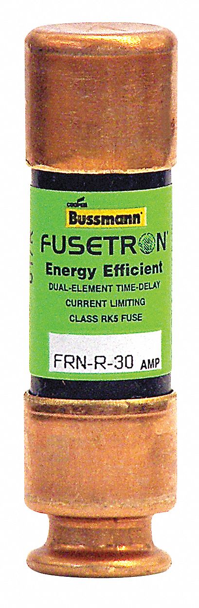 FUSE, 30 A, 250V AC, 2 IN L X 9/16 IN DIAMETER FUSE SIZE, CYLINDRICAL BODY, FRN-R