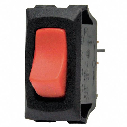 CARLING TECHNOLOGIES Lighted Rocker Switch Lighted Rocker Switch, SPST