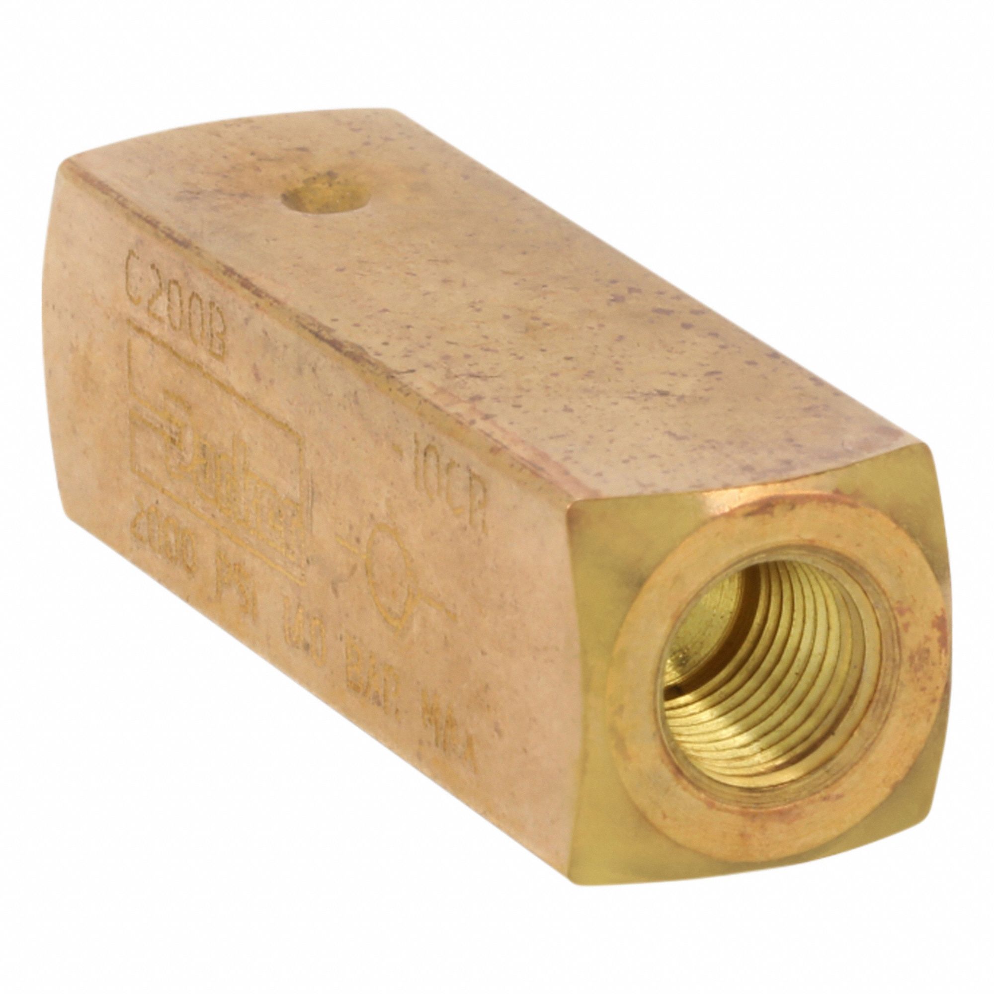 Hydraulic Check Valve: 2, 000 psi, 3 gpm, 1/8 in, NPT