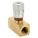 NEEDLE VALVE, 8 GPM MAXIMUM FLOW RATE, 3/8 IN NPT THREAD, 2,000 PSI MAXIMUM PRESSURE, BRASS