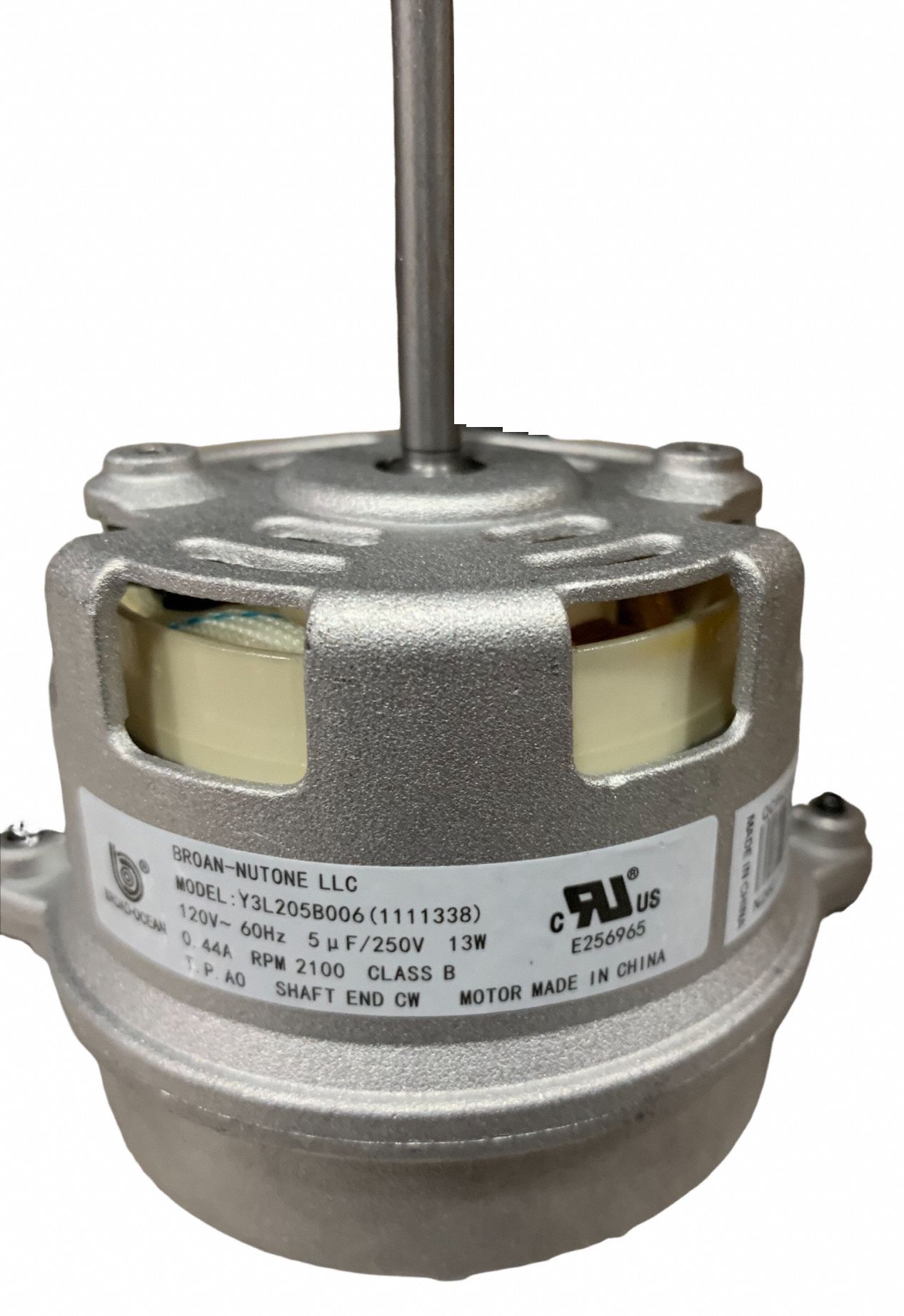 OEM Replacement Motor: 505-B, Broan, S99080176