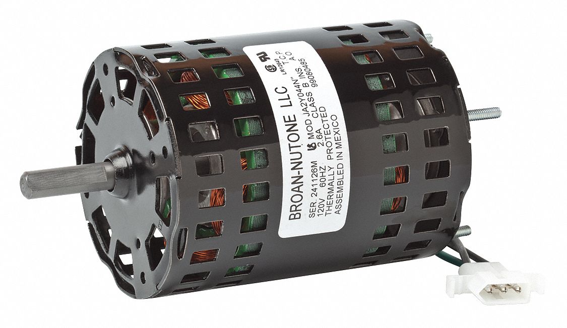 BROAN, Mfr. No. L300KMG, 99080485, Replacement Motor L300 1AAD1