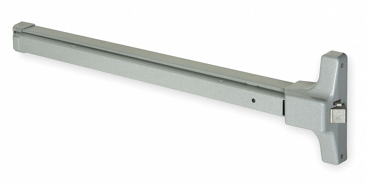 YALE Rim Pullman Bolt, Exit Device, Lacquer, 2100, 30 in to 36 in Door Width 1ABK52100F x 689