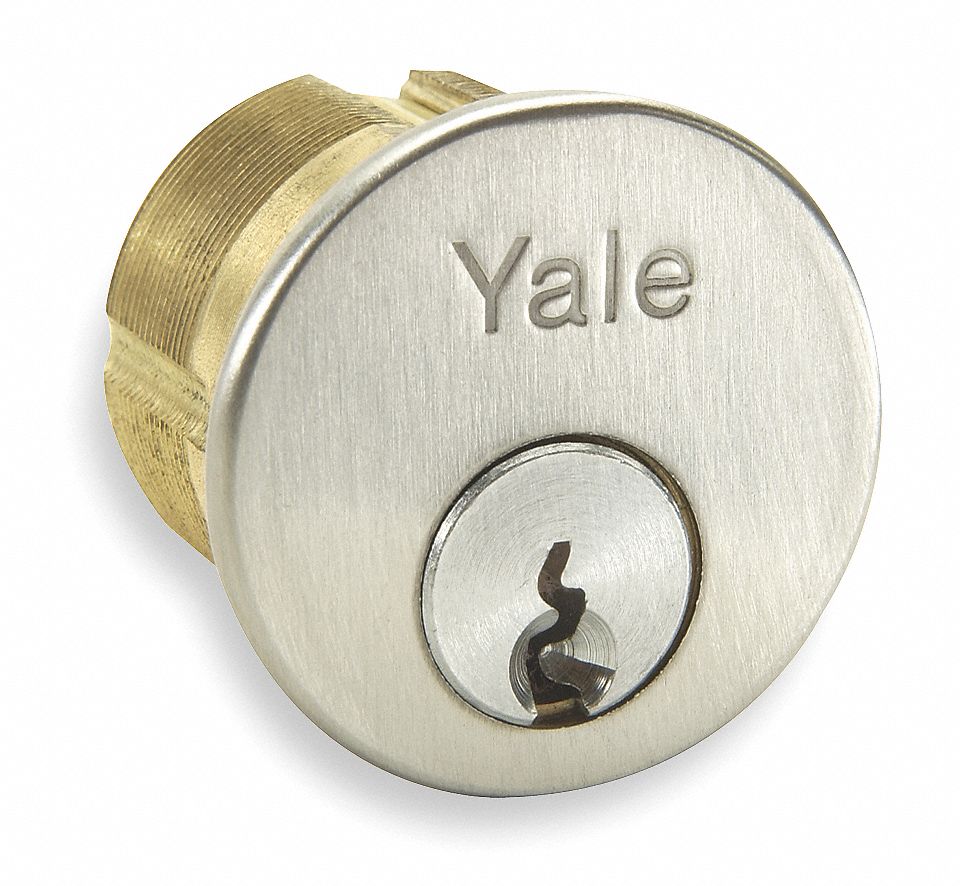 ●Northside YALE MORTISE CYLINDER,SATIN CHROME,TWO K - 17629 - WWG1ABN5