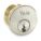 MORTISE CYLINDER,SATIN CHROME,TWO K