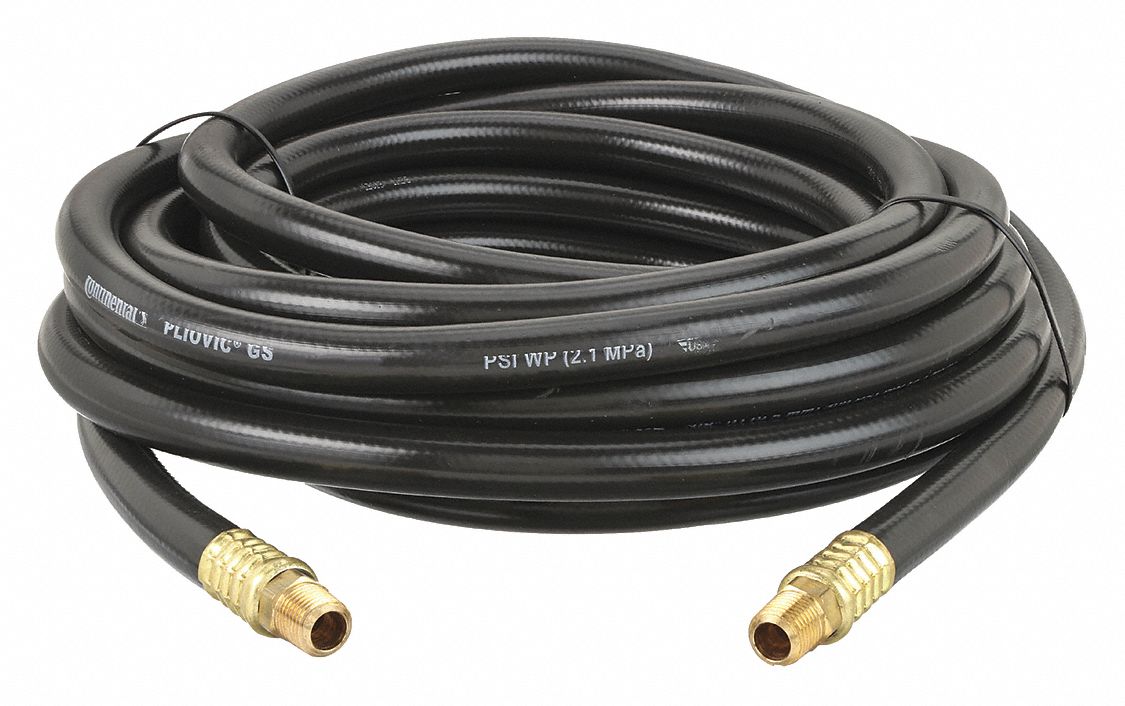 AIR HOSE,1/4 IN INS DIA,25 FT L