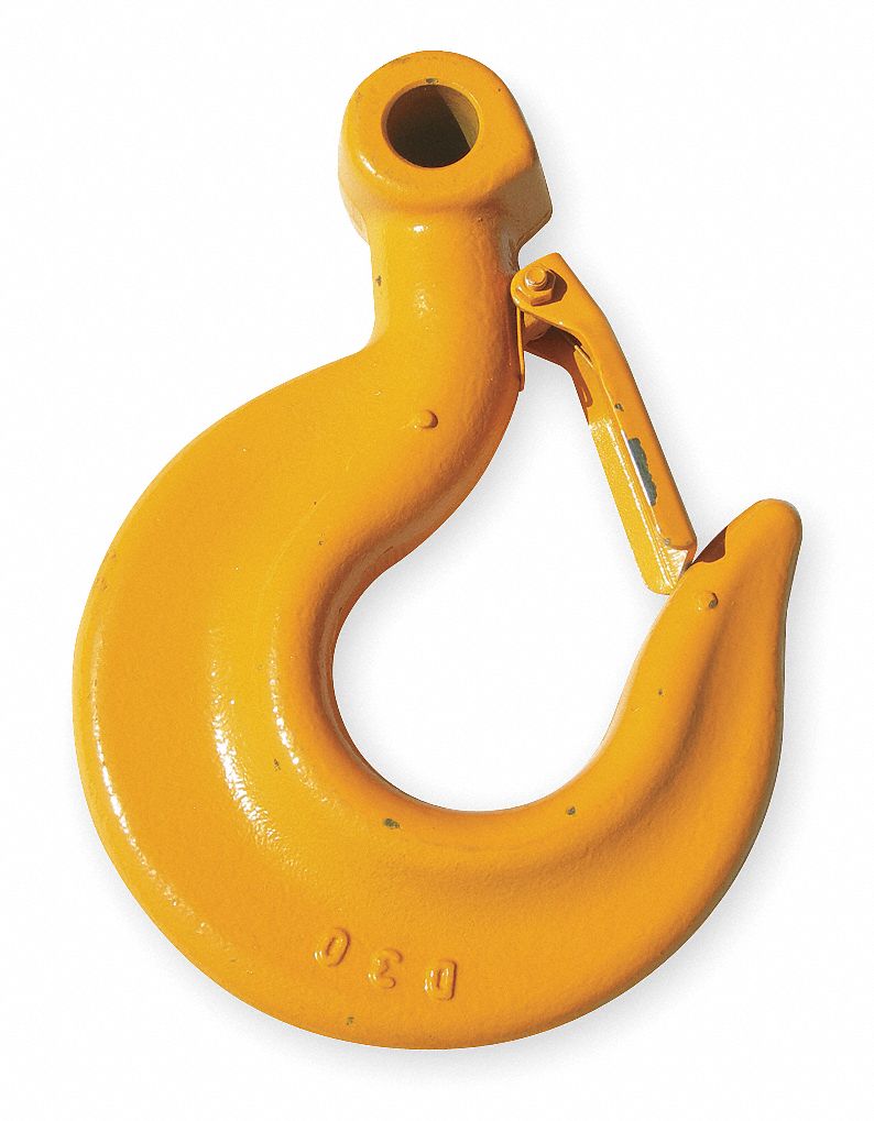 Top Hook Assembly: Electric Chain Hoists, 6, 000 lb Compatible Load Capacity, SNER