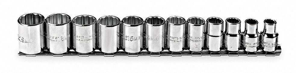 ENS DOUILLE 12PT 12PCS PR 3/8 PO