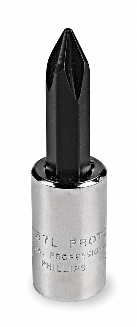 SOCKET PHILLIPS BIT #2 1/4DR