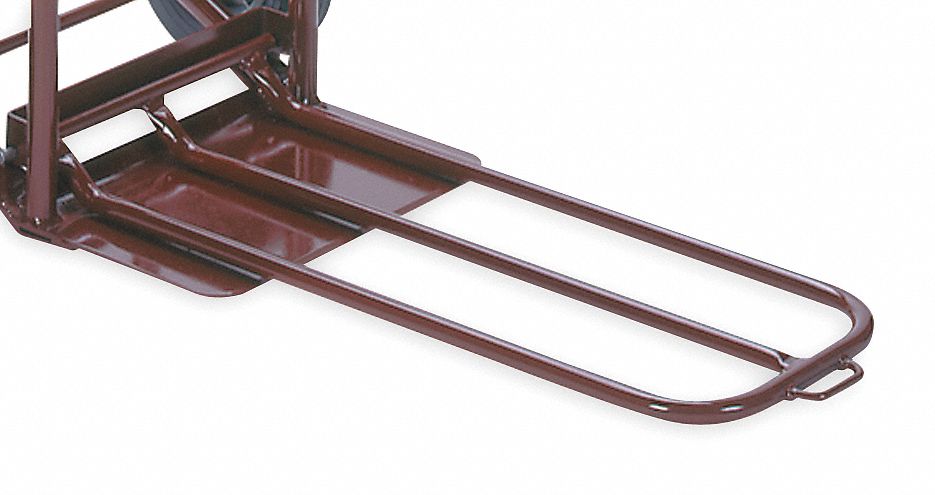 NOSE PLATES EXTENSION, 24 IN D X 12 IN W, FOR USE WITH HAND TRUCK
