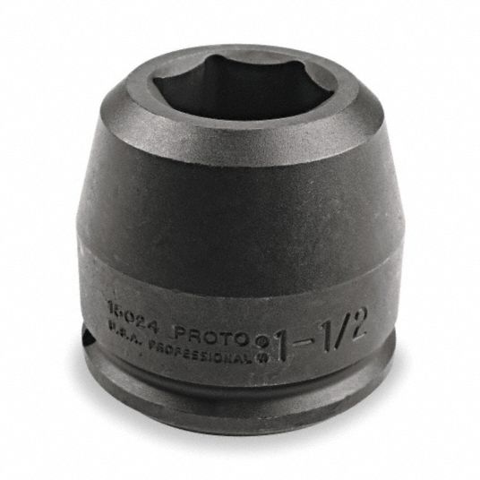 Proto Impact Socket Socket Size 2 1 4 In Socket Shape 6 Point Drive