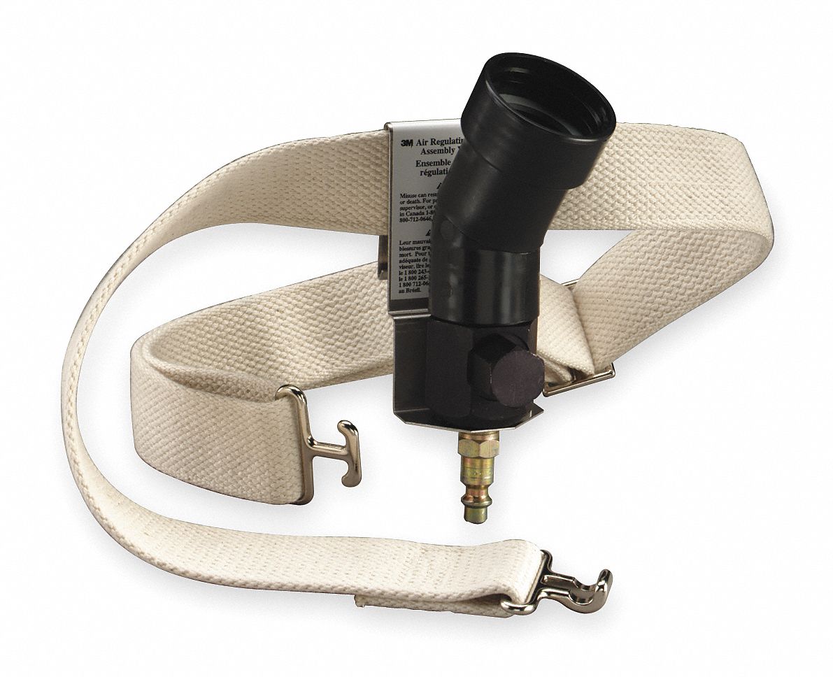 Air Regulating Assembly: Air Regulating Valves, 3M Versaflo, 3M, Valve/Waist Belt, Versaflo