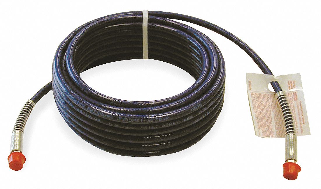 1AGE9 - Paint Spray Hose 1/4 IDx0.5 In ODx25 Ft