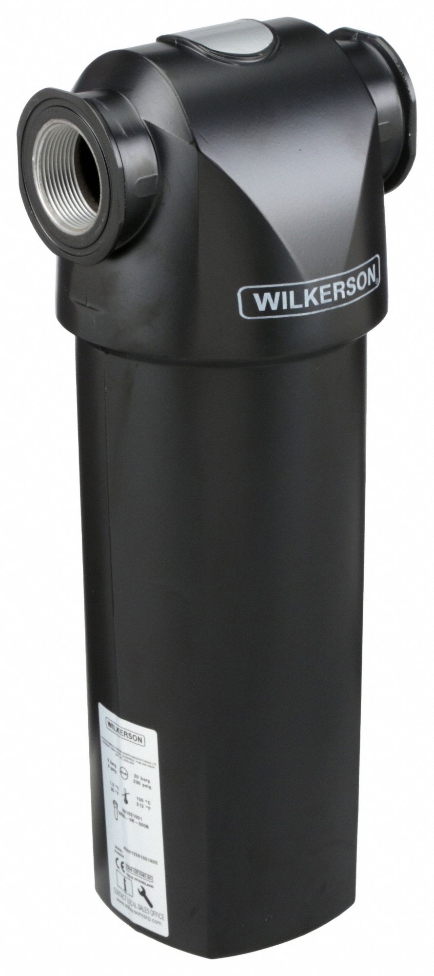 WILKERSON Pneumatic Condensate Separator 1 1/2 in NPT, 742 cfm, 230