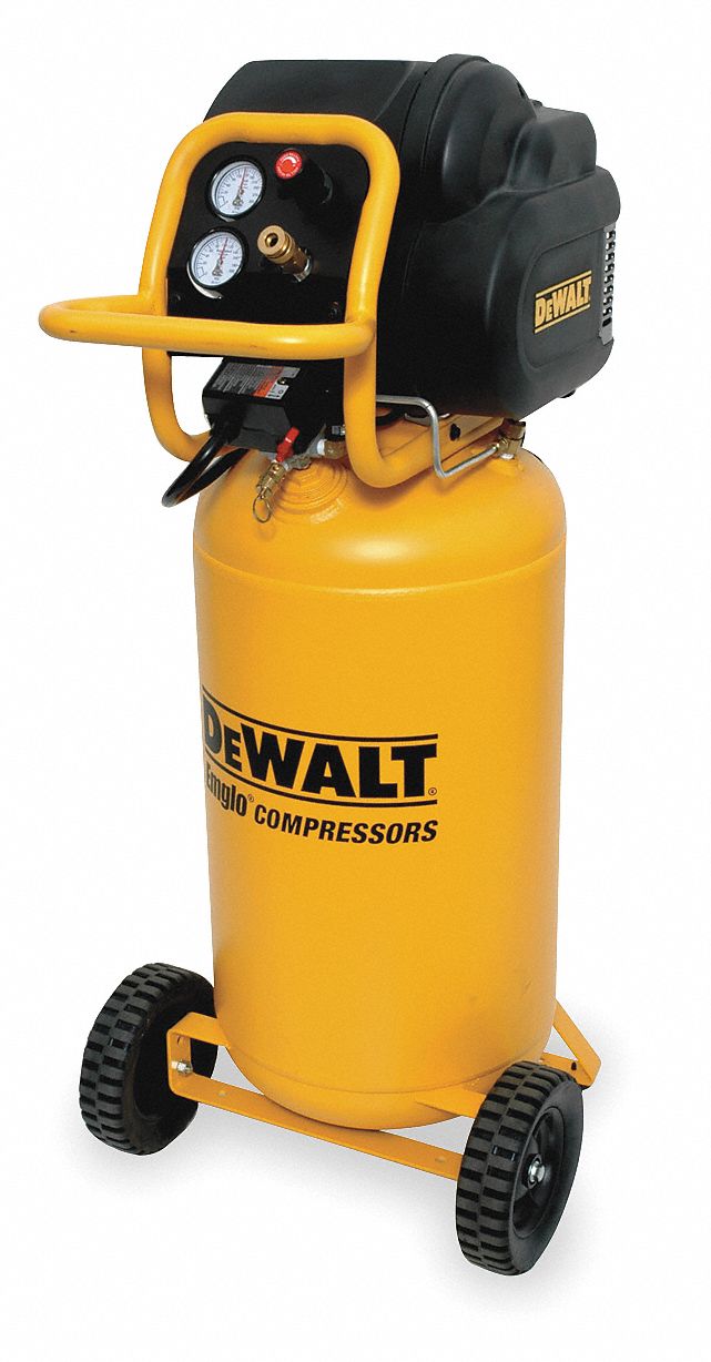 DEWALT Compresor de Aire Eléctrico , HP 0.90 , Presión Máx. 165 psi ,  Voltaje 120VCA - Compresores de Aire Portátiles Eléctricos - 43WL24