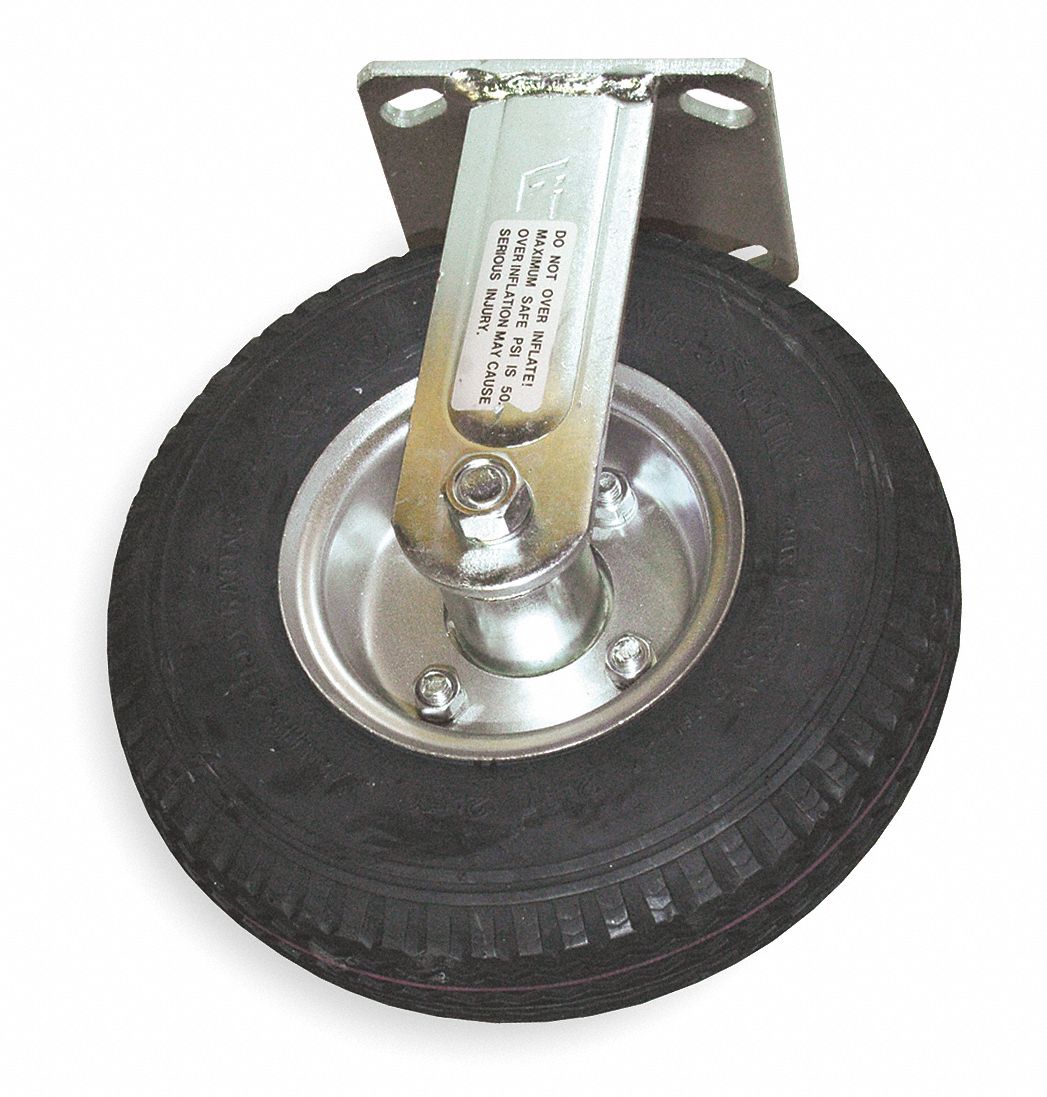 Rigid Caster: 11 in Overall Lg, 8 in Overall Wd, 4 in Overall Ht