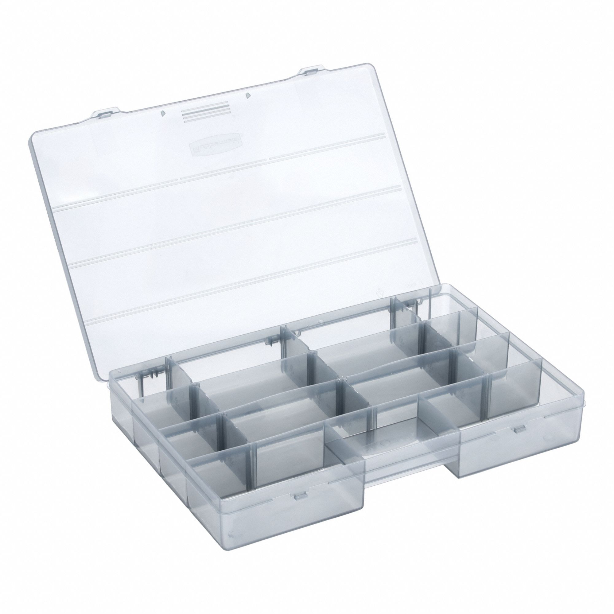 Compartment Box: 8 3/4 in Overall Wd, 13 in Overall Dp