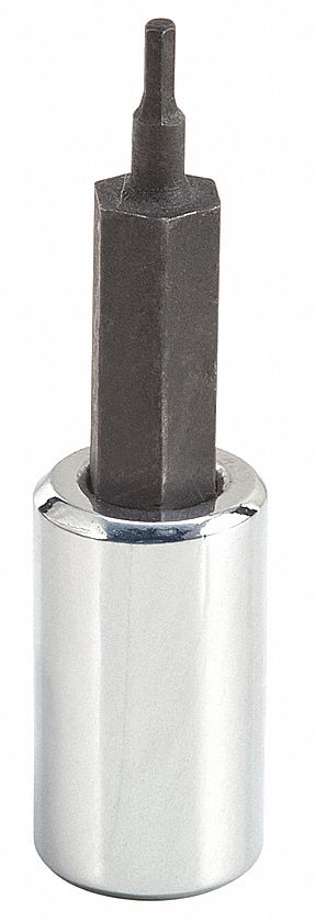 SOCKET HEX BIT 1/16X1/4DR