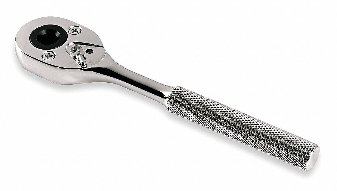 1AH63 - Female Hand Ratchet 3/8 Dr. 7 L