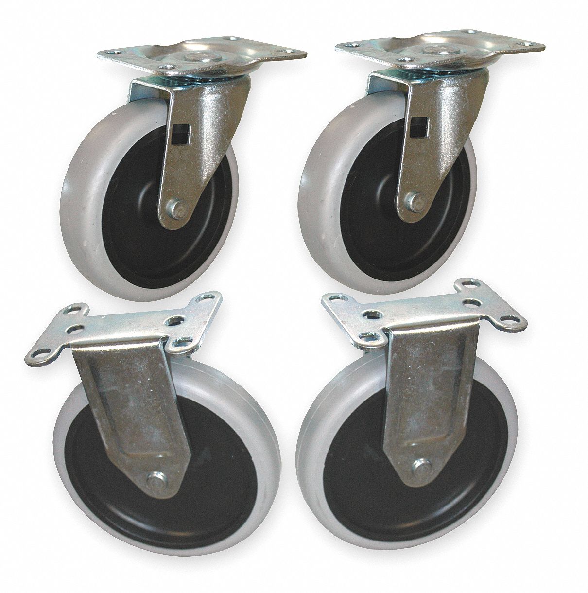 RUBBERMAID COMMERCIAL PRODUCTS Caster Kit For 5M715/5M716/5M718/5M719