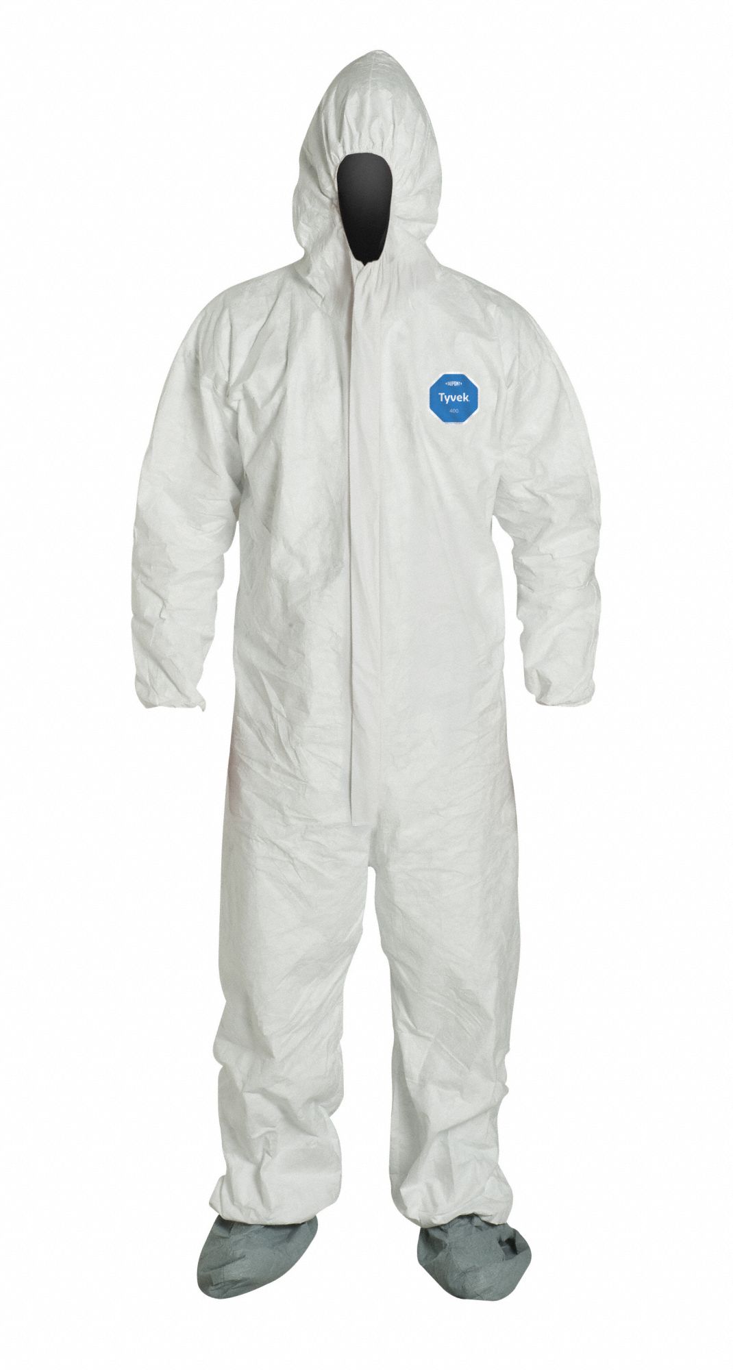 Tyvek® 400, Light Duty, Hooded Disposable Coveralls - 5AF44