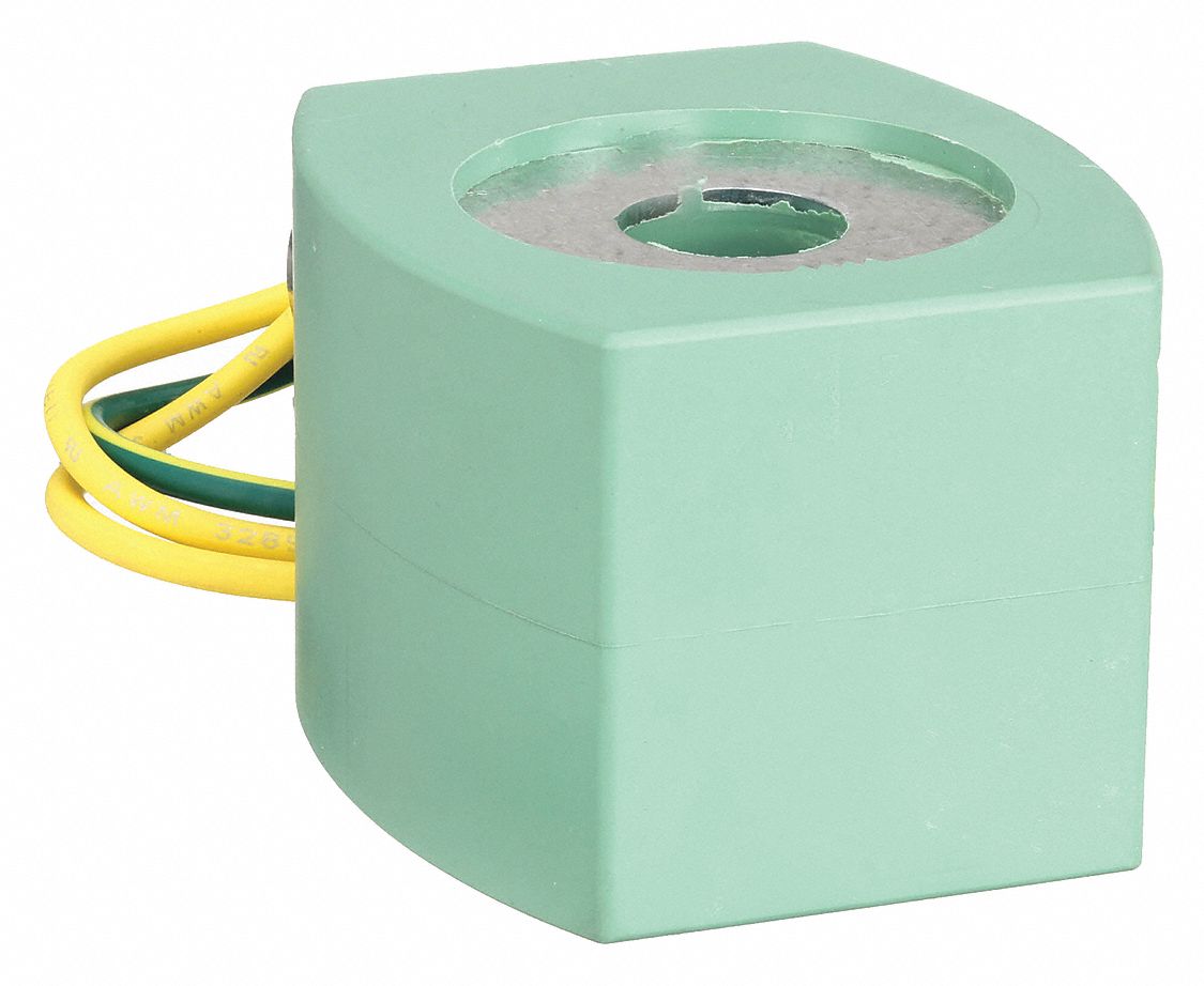 SOLENOID VALVE COIL: WATERTIGHT WITH OUT JUNCTION BOX, H, 110V/120V, 10.1 WATT, 18 IN LEADS