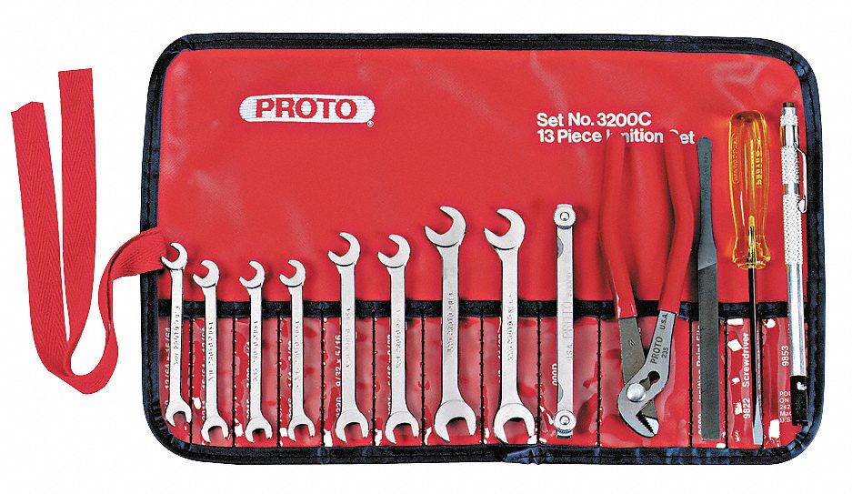 1AKT6 - Angle Open End Wrench Set 13 Pc Satin