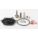 VALVE REBUILD KIT, FOR EMERSON, SOLENOID VALVES, INCLUDES CAP, CLIP, CORE ASSEMBLY/TUBE ASSEMBLY