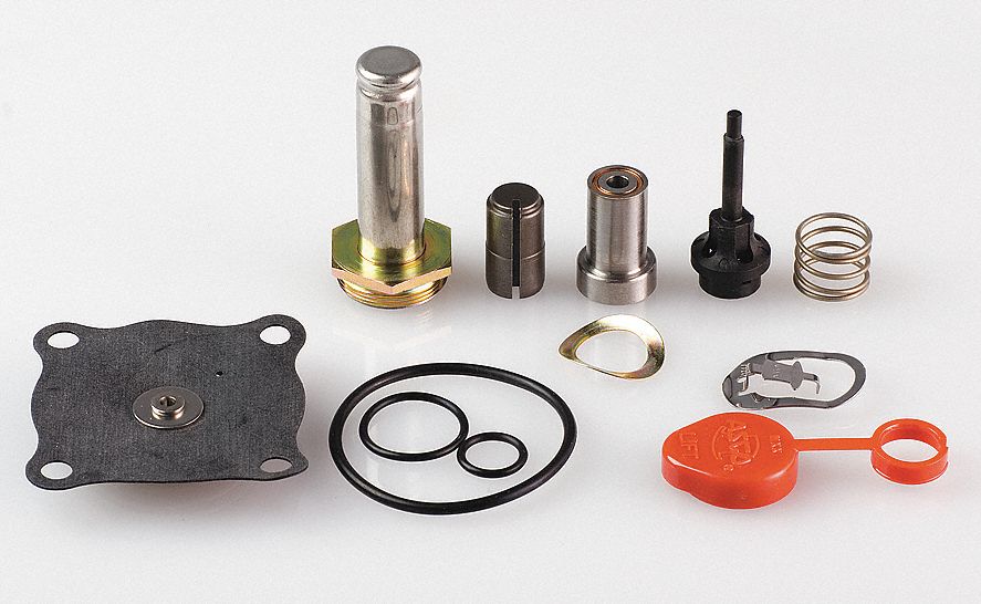 VALVE REBUILD KIT, FOR EMERSON, SOLENOID VALVES, INCLUDES CAP, CLIP, CORE ASSEMBLY/TUBE ASSEMBLY