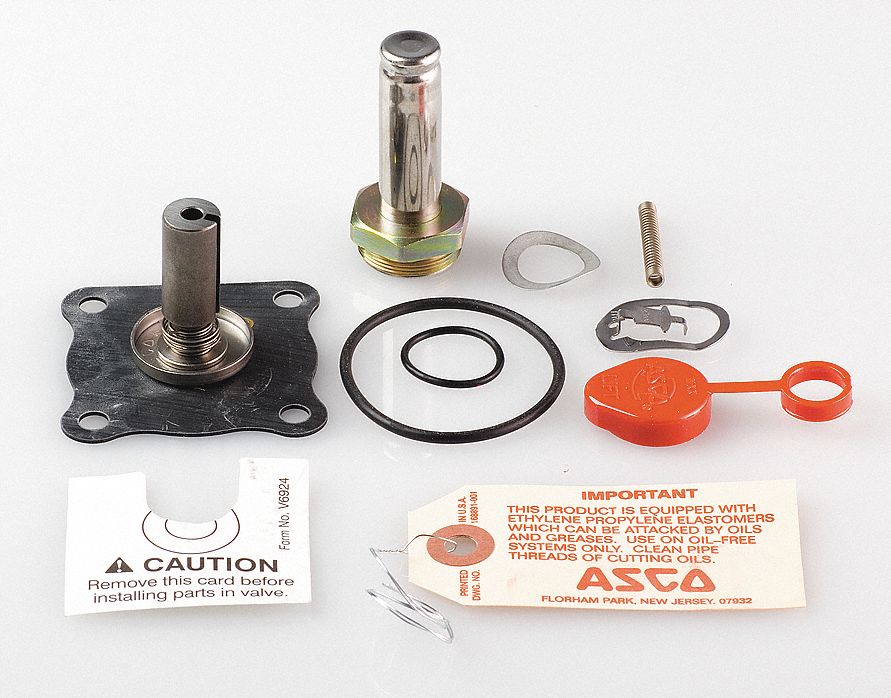 VALVE REBUILD KIT, FOR EMERSON, HOT WATER/STEAM VALVES, INCLUDES CAP, CLIP, CORE ASSEMBLY