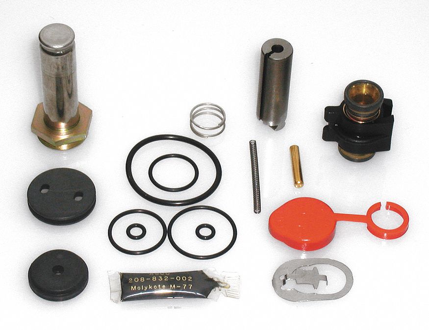 VALVE REBUILD KIT, FOR EMERSON, SOLENOID VALVES, INCLUDES CAP, CLIP, CORE, CORE TUBE ASSEMBLY