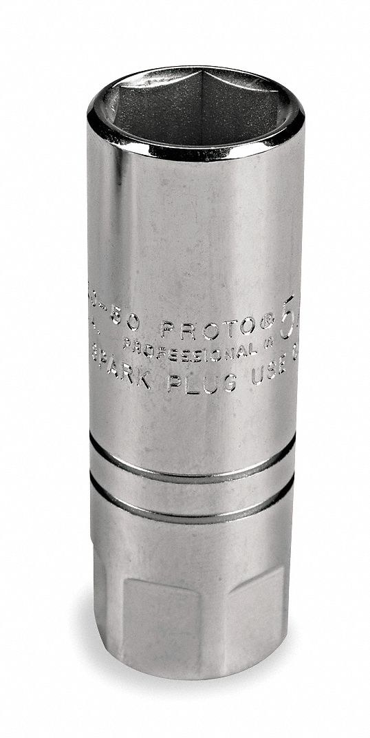 SOCKET SPARK PLUG 6PT 13/16 1/2 D