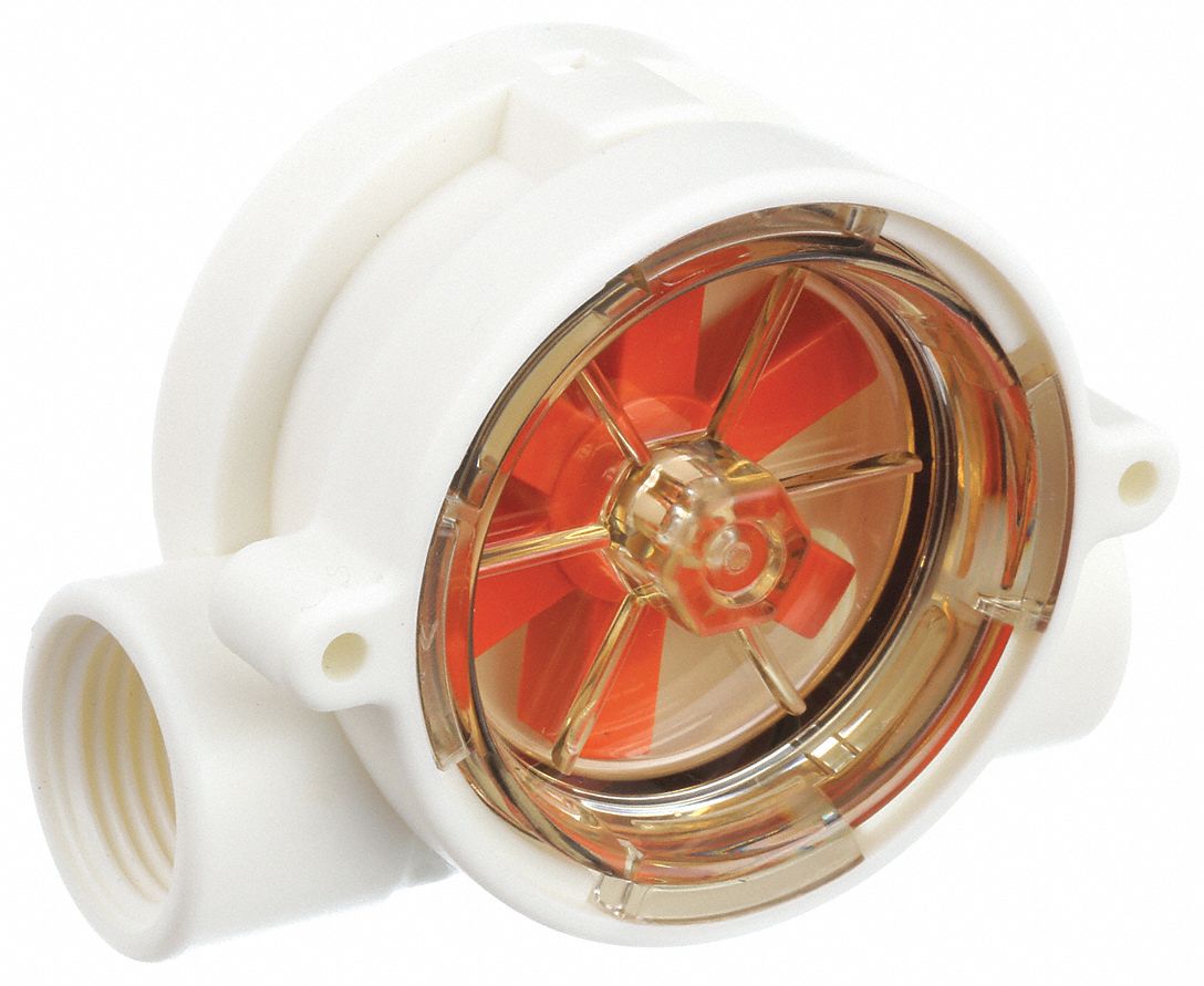 GEMS SENSORS, 1/2 in Connection Size, FNPT, Flow Indicator 1AMD6RFI, 155480 Grainger