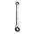 BOX END WRENCH, CHROME, ⅝ IN/11/16 IN HEAD SIZE, 8 IN OVERALL L, STANDARD, 0 °  HEAD OFFSET ANGLE