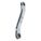 BOX END WRENCH, CHROME, ⅝ IN/11/16 IN HEAD SIZE, 8 IN OVERALL L, OFFSET, REVERSING, SAE