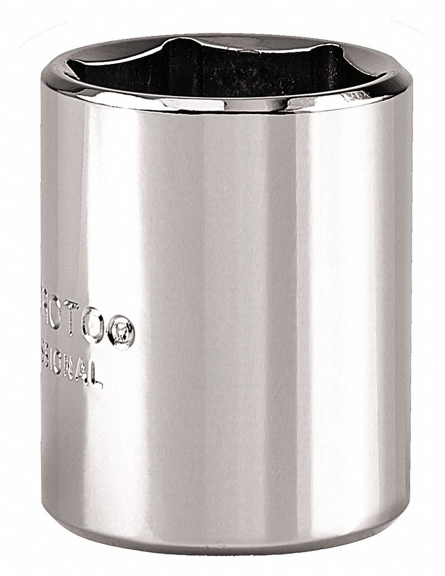 DOUILLE 6PT 1-1/8PO PR 1/2PO