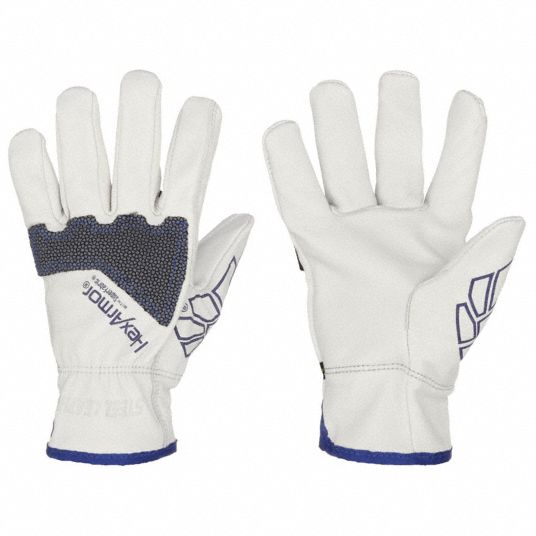 HEXARMOR, L ( 9 ), Drivers Glove, Leather Gloves - 1ANG6|5033-L (9 ...