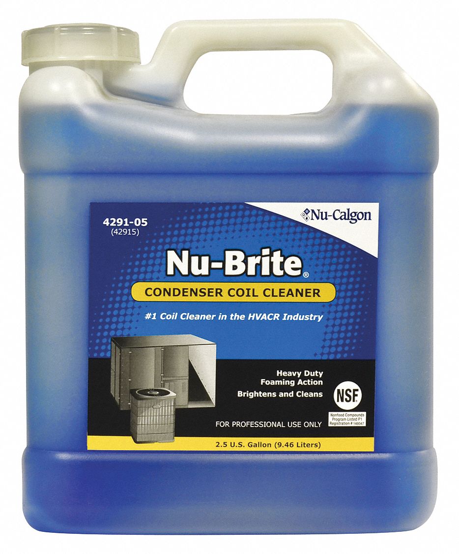 NU-BRITE COIL CLEANER - 1 GALLON – A&R Supply - Air Conditioning &  Refrigeration Wholesaler