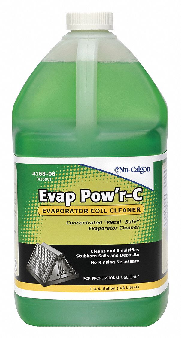 Nucalgon 4168-08 Evaporator Power Coil Cleaner - 1 gal