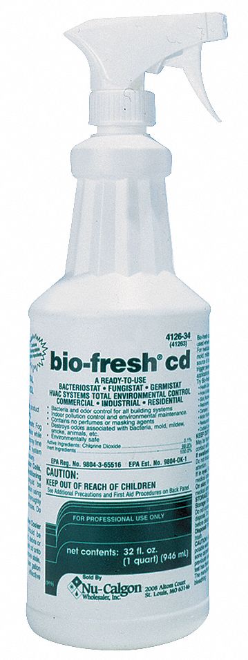 1ANJ7 - Bacteriastat Liquid 1 qt. Clear