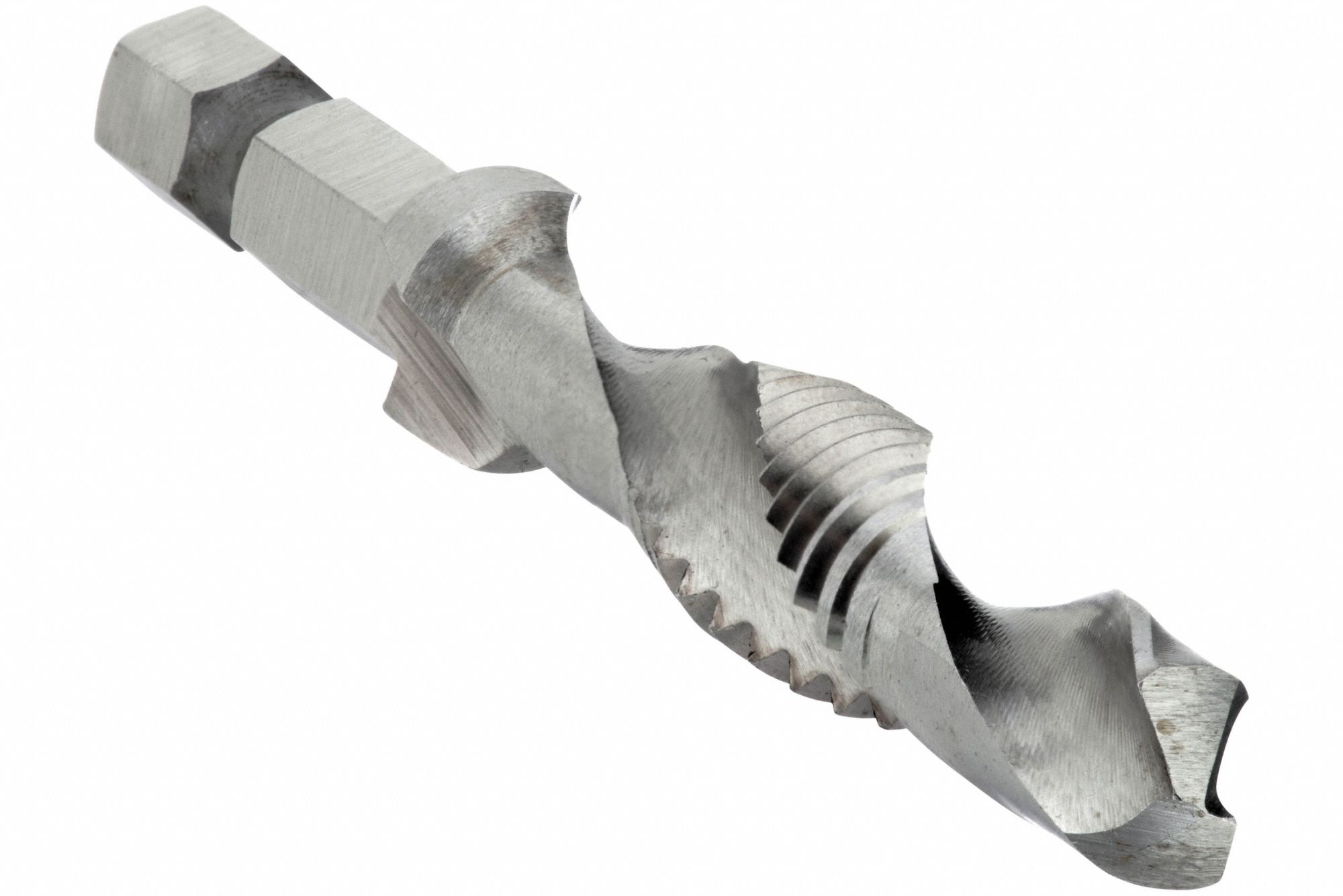 Drill, Tap, Countersink: 3/8"-16 UNC, 3 1/4 in Overall Lg