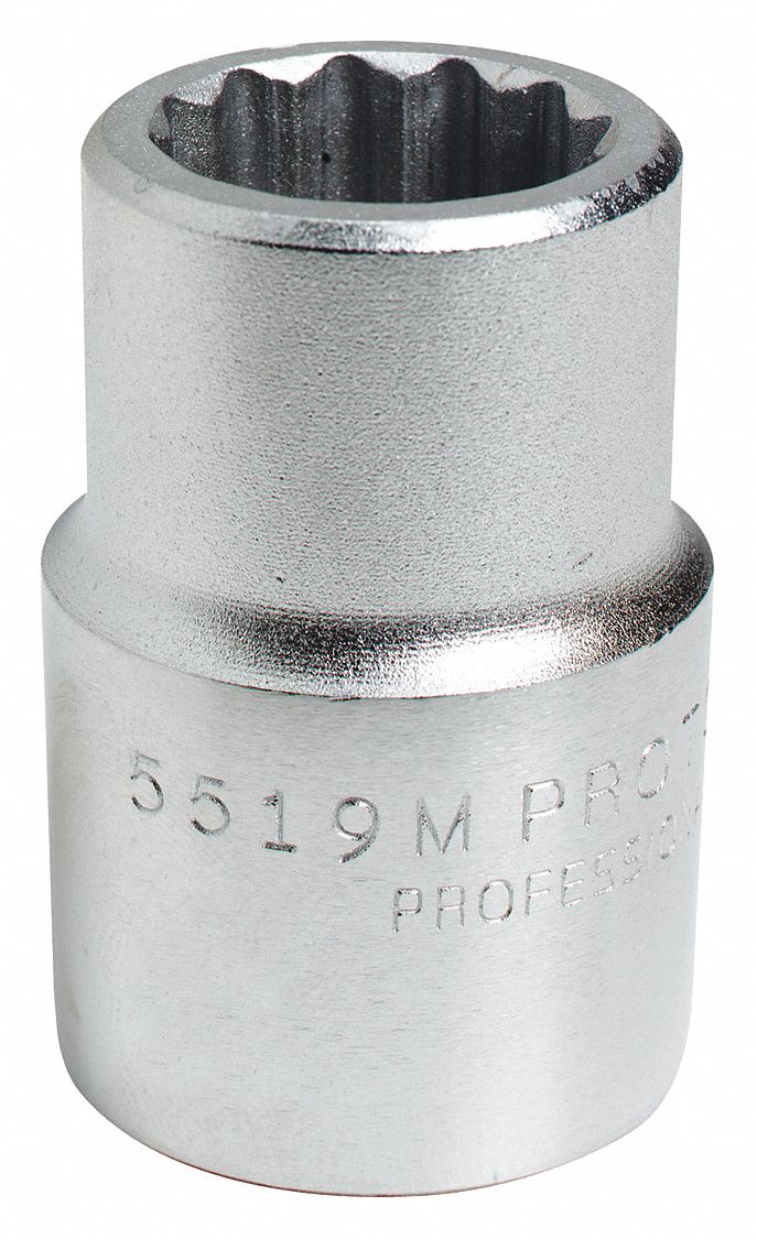PROTO, 3/4 in Drive Size, 28 mm Socket Size, Socket 1AP73J5528M