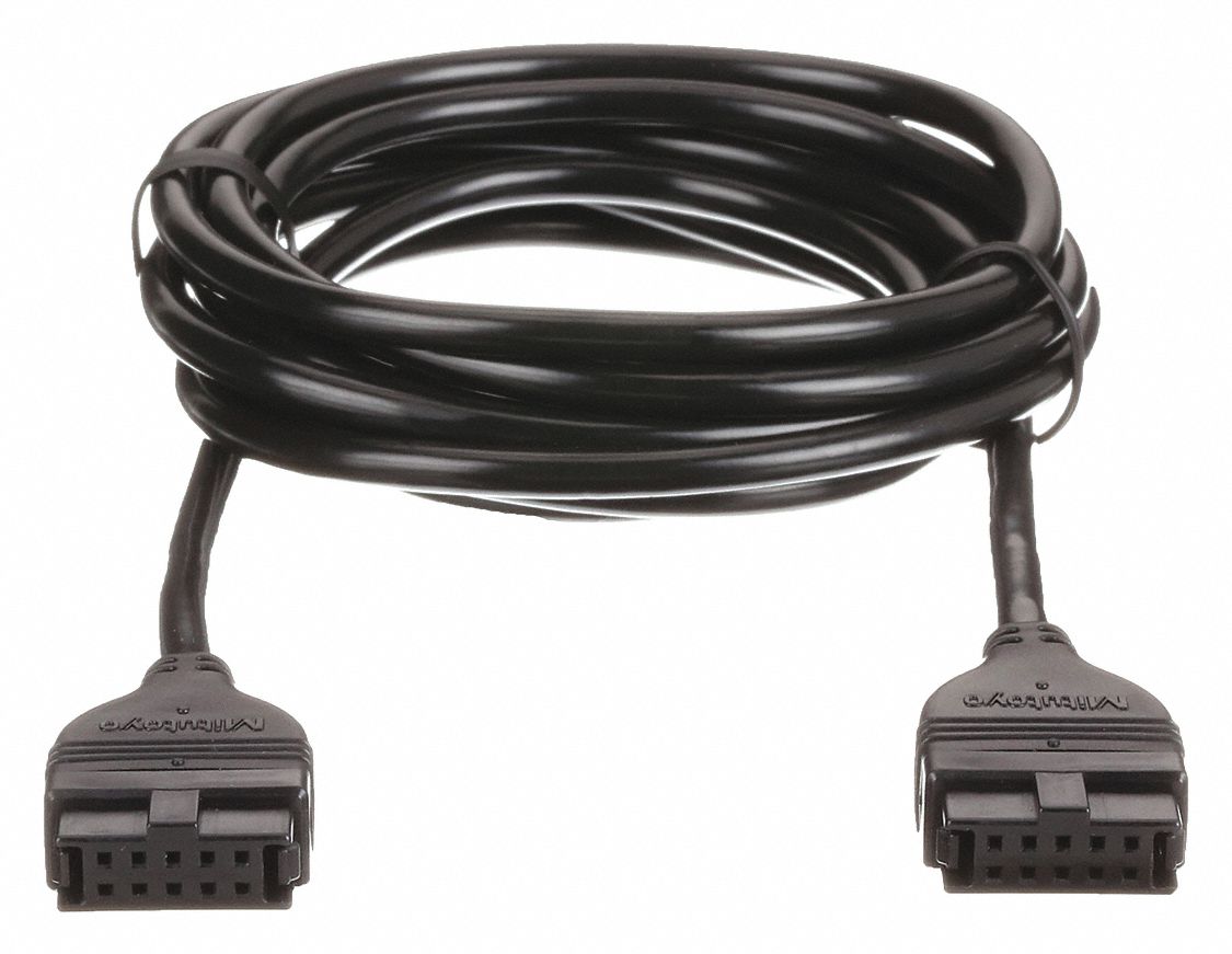 DATA OUTPUT CABLE, 10-PIN INSTRUMENT CONNECTION, 80 IN CABLE L