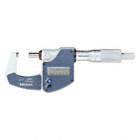 DIGITAL OUTSIDE MICROMETER, 0 TO 1 IN/0 TO 25MM RANGE, IP65, +/-001 IN ACCURACY, FLAT